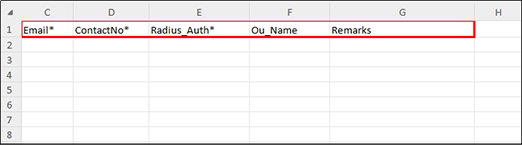 Import Local User Template (Sheet 1) - CyLock